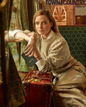 Rebecca Ferguson Instagram - Thank you @townandcountrymag

Photo: @lucbraquet
Stylist: @karenclarkson
Hair: @jillianhalouska
Makeup: #emmalovellmakeup
Manicure: @michelleclassnails

#missionimpossible #dune #duneparttwo