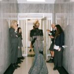 Rebecca Ferguson Instagram - A bit of @thombrowne magic behind-the-scenes…love you Xx #metgala Hair: @jillianhalouska Makeup: @emilychengmakeup Stylist: @tomeerebout