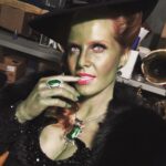 Rebecca Mader Instagram – What’s better than being green on #wickedwednesday !!?!?! Hashtag Blessed!💚💥