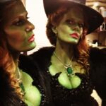 Rebecca Mader Instagram - Happy Birthday Zelena! Can’t wait to celebrate you tonight! 💚🍸🎉 #zelena #onceuponatime #ouat #april15