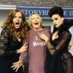 Rebecca Mader Instagram - #FBF to when my TV Sis’ ripped out my real life Sis’s Heart! 💚❤️🔥😱