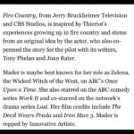 Rebecca Mader Instagram - BEYOND THRILLED to be a part of this hot new show!!! #firecountry #firecountrycbs 🔥🔥🔥🔥🔥🔥🔥🔥@cbstv 💚