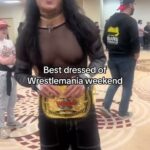 Rebecca Victoria Hardy Instagram - Nobody does it like wrestling 🔥🔥🔥 #wrestlemania #wrestlecon #wwe #philadelphia #househardy Wrestlemania wrestlecon