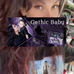Rebecca Victoria Hardy Instagram - Shop goth home decor & get your hands on a signed book & my resin art ! 🖤🦇🕸️ #gothicbaby #oddities #alt #goth #booksigning #northcarolina #raleigh World oddities expo gothic baby book signing reby hardy