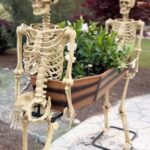 Rebecca Victoria Hardy Instagram - Springoween is here 🖤🦇🕸️💀 #garden #goth #gothic #alt #gothichomedecor #addamsfamily goth garden
