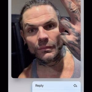 Rebecca Victoria Hardy Instagram - No this is Patrick 🫠 

#scammer #wrestling #wwe #leaks #troll #jeffhardy