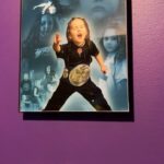 Rebecca Victoria Hardy Instagram - Everyone gets a shrine here #wrestling #wwe #homegym