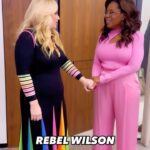 Rebel Wilson Instagram - Last night @oprah hosted her conversation with @weightwatchers on the shame, science, and societal aspects of weight. One of the guests featured in the talk was actress and author of #RebelRising @rebelwilson! Tap the link in our bio to watch the event where Rebel opened up like never before.