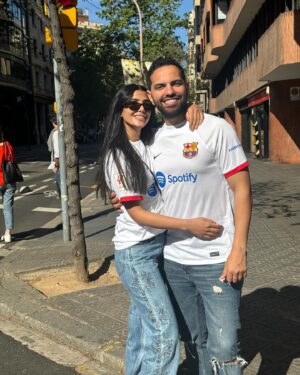 Reem Samy Instagram - @mohamed_elmoghazi ❤️ 
#barcelona🇪🇸