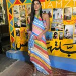 Reem Samy Instagram – Last night  @__mamzi__ ‘s New collection #MamzixAswan event. wearing one of her beautiful pieces that is inspired by Aswan , Congratulations habebty 💕 @mariamabdelghany