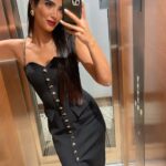 Reem Samy Instagram – Last night @stregiscairo 🎇⚡️

Make up by the one and only @dinaragheb 
Dress @nocturne 
Hair @eslaam.lomaa