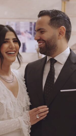 Reem Samy Instagram - Congratulations @reemsamy & @mohamed_elmoghazi 
@youssefanis.studios 
@dinaragheb 
@ahmed__mounir 
@thechictables 
@zuhairmuradofficial 
@maiomar_ 
@directormohamedsami
