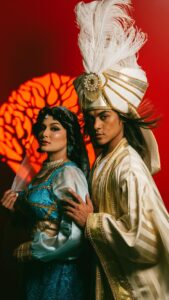 Reen Rahim Instagram - AFTER 8 hours of shoot & 3 days of editing by @lensasyamim Here you go the most awaited #asokachallenge 🙌🏼 Watch till the end ✨ Where Aladdin meet his Jasmine 🤍 . . Thank you everyone who involved in this ! @feakrieboyferdause the reason of this meeting Makeup by @khaibaha Costume by @cocoscreationscostumesrent_kl Studio by @lawacreative Video and edited by @lensasyamim & asst by @zatyarifin Bts vid by @cahayaillusi_ Ideas and storyline by @agy.officiall Special featured by ….. ?