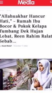 Reen Rahim Instagram - Allah punye..Allah bg..Allah izin kan.. Alhamdulillah..doa umi abah n family .. Tak besar tak mewah mane pon..doa kan semoga rumah ni dpt merapat kan silatulrahim kami Family,menjadi tempat pulang yg menengkan insyaallah amin..semoga akan jdi Port mengaji n lepak utk umi abah n kawan die nnt amin❤️ My dream dri bujang is nak umi abah lepak tak yah keje. So tak kan lah rumah utk mak bapk aku,dream aku, laki aku pulak nk kene berjuang.die ade Family die dan family kecik kitorg sure die ade dream die sendiri .. so sementara aku mampu aku henyak sampai lunyai. Tq suami gigih support business @reenrahimhygienewashhq I will support you also my love.. Sebelum kawin aku ade deal dgn die something.. Aku explain pandangan aku pada perkahwinan is all about partner,be a partner dlm semua segi, dan sambung capai dream kau mase bujang,bukan kawin je tutup buku.. So 10 years from now let’s do it together until one day we can work from home🤙🏼 So let’s Henyak sampai lunyai .. Btw thank you @nashrikismail_ @ricdeco_ dah 2project renovation buat dgn dorg,masyaallah sgt2 recommended