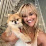 Reese Witherspoon Instagram - I've met many animals on this life journey, all have so much meaning to me. ❤️ Thank you for the cuddles, support & love: Minnie, Willy, Izzy, Benji, and Major!
