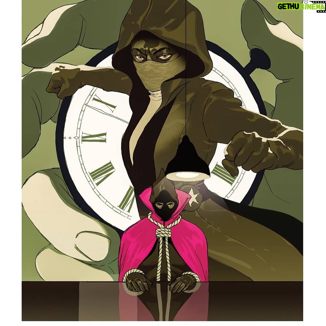 Regina King Instagram - Dope art by @tropical_toxic in the @newyorkermag piece THE INCENDIARY AIMS OF HBO''S "WATCHMEN" by @emilynussbaum #WatchmenHBO