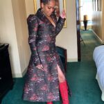 Regina King Instagram – When your outfit is cute and you find out @naacpimageawards showed @bealestreet and @netflixsevenseconds mad love💜 Thank you @naacp and congratulations to all the nominees