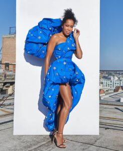 Regina King Instagram - Lady In The Blue Dress