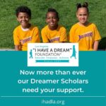 Regina King Instagram - The “I Have a Dream” Foundation-LA @ihadla is a charity near and dear to my heart. I have seen the exceptional and impactful work they do. #IHADLA provides academic, emotional and fundamental support to students (Dreamer Scholars) from underserved LA communities beginning in the first grade and continuing through college graduation and/or through the start of their careers. The #COVID-19 crisis is having a deep impact on the students and their families  Please consider making a donation today at the link in my bio or at ihadla.org. No amount is too small. Your contribution will go straight to academic and emotional support as well as essential needs (like food) for the students and their families. Thank you for considering and taking the time to read 💜💛