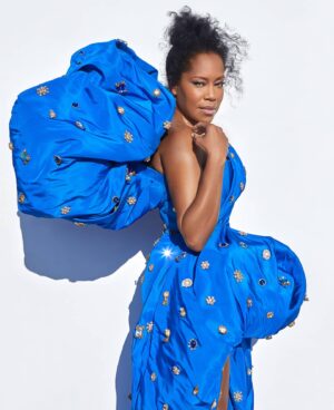 Regina King Instagram - Lady In The Blue Dress