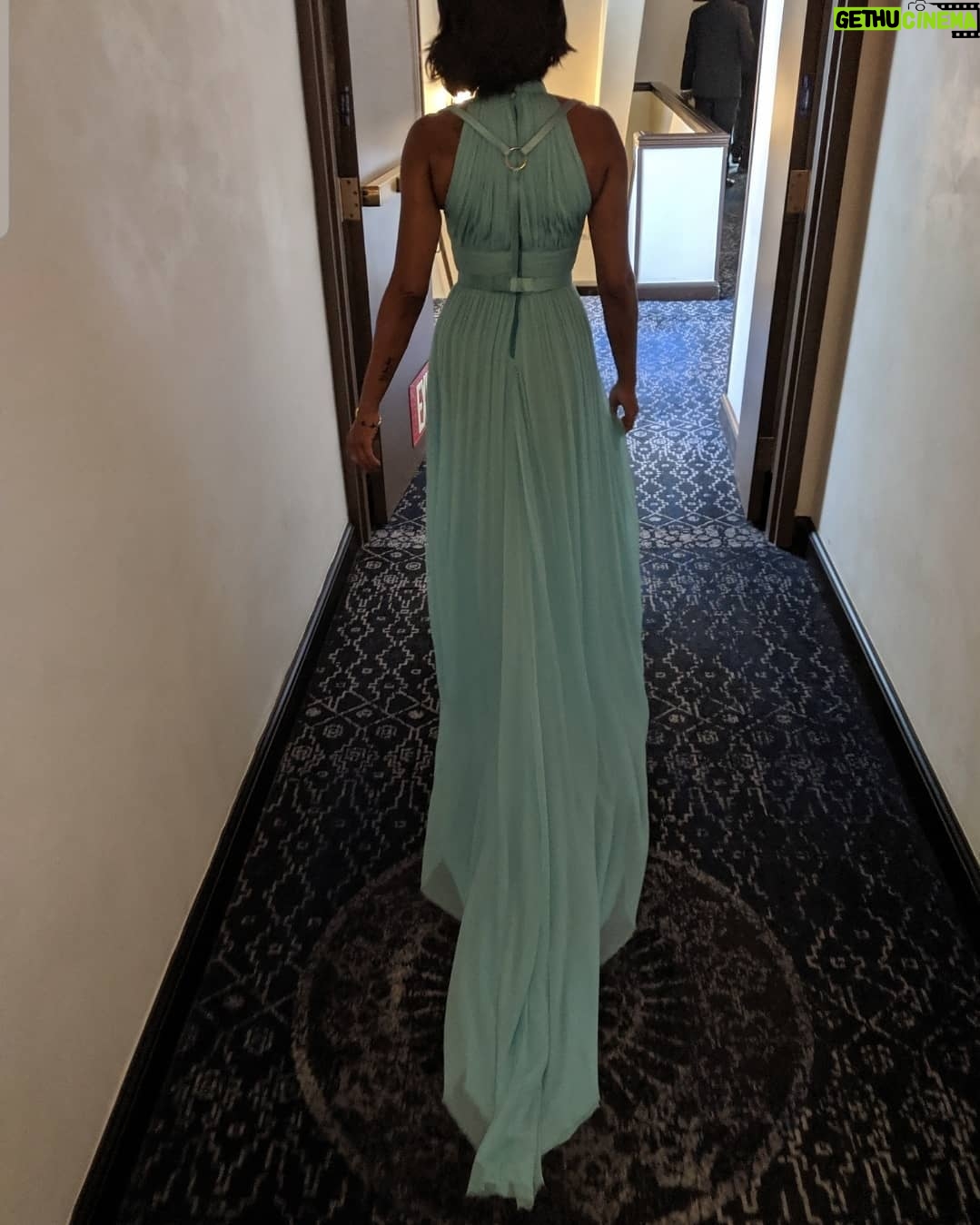Regina King Instagram - "Wu wu wu" in my best MARTIN voice @jasonwu #emmys2019 @louboutinworld @ireneneuwirth