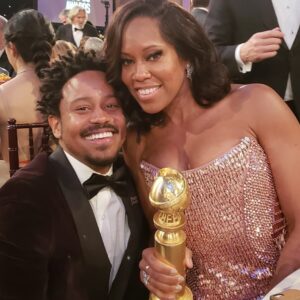 Regina King Instagram - January 6, 2019  Thank you @albertaferretti @messikajewelry @waymanandmicah @makeupbylatrice @queen_philonese @frenchieswoodbury @arconalosangeles @waldorfbevhills @goldenglobes Wish I knew how to add music to a post. Cause Summer Of 69 fits right here. "Oh what a night".