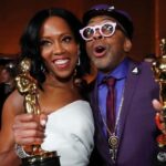 Regina King Instagram - Everyone's outpouring of joy has tickled my heart and it can't stop giggling🤗💜 I have to thank the glamizons @oscardelarenta @moniquelhuillier @louboutinworld @stuartweitzman @chopard @ireneneuwirth @arconalosangeles @kohgendo @frenchieswoodbury @waymanandmicah @makeupbylatrice @queen_philonese @iamnakoya @raegetter62 Thank you @theacademy !!! #bealestreet