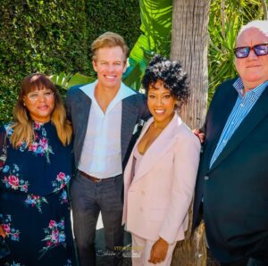 Regina King Instagram - Soooo this happened yesterday. Hollywood Hand and Footprint ceremony! Wow what a moment. To be cemented forever in the city where I was born and bred was a surreal and emotional moment surrounded by family and friends. Thank you Netflix! Thank you TCL theatre! Filled with so much gratitude 🙌🏾👣