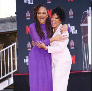 Regina King Instagram - Soooo this happened yesterday. Hollywood Hand and Footprint ceremony! Wow what a moment. To be cemented forever in the city where I was born and bred was a surreal and emotional moment surrounded by family and friends. Thank you Netflix! Thank you TCL theatre! Filled with so much gratitude 🙌🏾👣