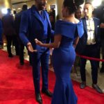 Regina King Instagram - When you and yo A1 show up dressed the same. 😱 💙 @kingofbingo 2019 #IfBealeStreetCouldTalk