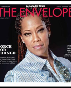 Regina King Instagram - Hit the Trifecta this week! Thank you @thewrap @vanityfair @latimes @yohanadesta @sharifhamza @corinamariephoto @bigmac857 @glennwhipp @waymanandmicah @jaimekaywaxman @makeupbylatrice @angiehairstyles for getting me COVERed!