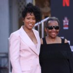 Regina King Instagram - Soooo this happened yesterday. Hollywood Hand and Footprint ceremony! Wow what a moment. To be cemented forever in the city where I was born and bred was a surreal and emotional moment surrounded by family and friends. Thank you Netflix! Thank you TCL theatre! Filled with so much gratitude 🙌🏾👣