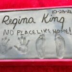 Regina King Instagram - Soooo this happened yesterday. Hollywood Hand and Footprint ceremony! Wow what a moment. To be cemented forever in the city where I was born and bred was a surreal and emotional moment surrounded by family and friends. Thank you Netflix! Thank you TCL theatre! Filled with so much gratitude 🙌🏾👣