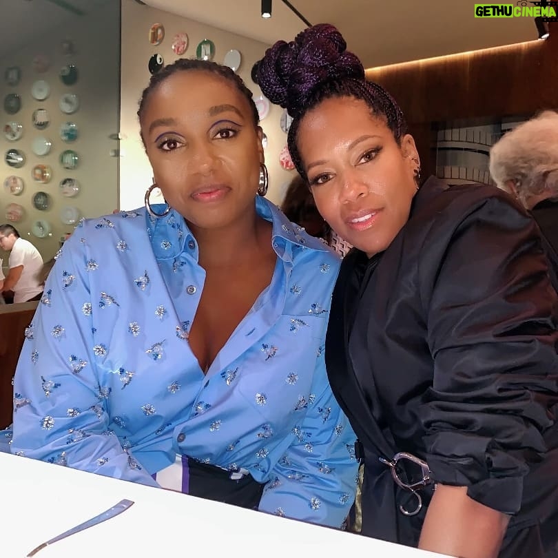 Regina King Instagram - #wcw This woman right here left such an impression on me. Meeting Lindsay Peoples Wagner in Milan last week truly made my heart giggle. From making clothes and rugs with her grandmother in Wisconsin to Editor-in-chief for Teen Vogue. And you haven't even hit 30. You, my lady, are an inspiration. Glow on, Girl!