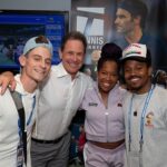 Regina King Instagram - That day the US Open kicked off and Queen Missy received the vma vanguard award - in the @tennischannel suite rocking this fresh ellesse throwback -when you like your kids and enjoy their company -hanging with a queen champion. Damn near threw my back out back in the day trying to pose like Nadia after the balance beam -Neil, how'd you make your curl fall in your face just perfect. 😜 -cut to The Edition bar...Mike lets make a drink before we hit this Missy joint -when you walk in looking for Missy and you meet one of your faves and just scream Wiiiiinnieee!!! -How we gone pose when Serena wins this 24th Grand Slam -Cardi, "wayment wayment, I wasn't ready yet...ok hit it!"