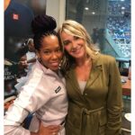 Regina King Instagram - That day the US Open kicked off and Queen Missy received the vma vanguard award - in the @tennischannel suite rocking this fresh ellesse throwback -when you like your kids and enjoy their company -hanging with a queen champion. Damn near threw my back out back in the day trying to pose like Nadia after the balance beam -Neil, how'd you make your curl fall in your face just perfect. 😜 -cut to The Edition bar...Mike lets make a drink before we hit this Missy joint -when you walk in looking for Missy and you meet one of your faves and just scream Wiiiiinnieee!!! -How we gone pose when Serena wins this 24th Grand Slam -Cardi, "wayment wayment, I wasn't ready yet...ok hit it!"