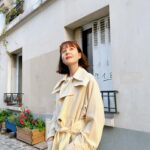 Reina Triendl Instagram - 夜9時で この明るさ🇫🇷 🍃