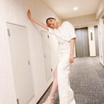 Reina Triendl Instagram - 「オンナの出口調査」今夜10時からです🫶 楽しい収録でした! ぜひ観てね☺️😋 真っ白衣装は　@fendi です🫶