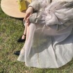 Reina Triendl Instagram - PRADA MODE🩵 東京都庭園美術館にて庭園を舞台に、建築、アート、音楽を満喫してきました☺️ 晴れていて、気持ちがよかった〜! このpradaの洋服もとっても好み☺️☺️ #PRADAMODE