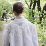 Reina Triendl Instagram - PRADA MODE🩵 東京都庭園美術館にて庭園を舞台に、建築、アート、音楽を満喫してきました☺️ 晴れていて、気持ちがよかった〜! このpradaの洋服もとっても好み☺️☺️ #PRADAMODE
