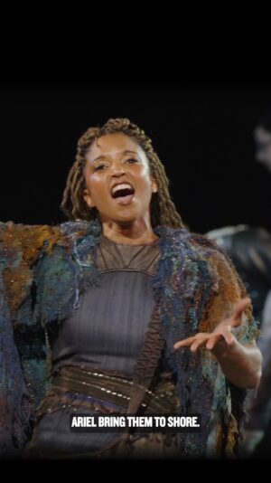 Renée Elise Goldsberry Instagram - Public Works’ spellbinding musical adaptation of THE TEMPEST has just 3 FINAL PERFORMANCES! 💫 🔮 🌊 Don’t miss your chance to be a part of the magic at The Delacorte Theater now through this Sunday, Sep 3rd! 🎶⚡🎭✨ You can access FREE tickets for this weekend’s performances through our in-person distribution in Central Park, in-person lottery at The Public Theater, the Digital lottery with TodayTix, or our in-person standby line in Central Park. Learn more at thepublic.nyc/tempest

📽️ by David Givens