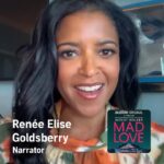 Renée Elise Goldsberry Instagram - Twists, turns, and surprises. This thriller will keep you on the edge of your seat! Listen to me play Detective Greta Jessup in ‘Mad Love’ on Audible now.