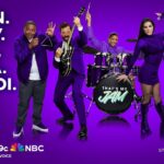 Renée Elise Goldsberry Instagram - My episode of Thats My Jam airs TONIGHT! Cutthroat competition with this group was soooo much fun! @fallontonight @iiswhoiis @kenanthompson @bigboi Stylist: @sarahslutsky Hair: @theoriginalhairwhisperer Make Up: @autumnmoultriebeauty