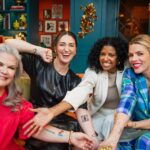 Renée Elise Goldsberry Instagram - My beloved @busyphilipps HAS HER OWN NEW AND ORIGINAL TALK SHOW! #BUSYTHISWEEK And #Girls5eva are her first guests!! We laughed, we sang, and we got tattoos?! Watch shop with us TODAY at 10PM ET on @qvchsnplus.