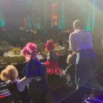 Renée Elise Goldsberry Instagram - It was a dream to sing with these old friends from @sesameworkshop last night. From sound check to performance! Thx to @krisnicmil @ms.tashamichelle and @adeedeedee for being with me and making it magical. BIG thanks to @takishahair and @thefacebykase for making me look as beautiful as I was happy! #elmo #grover #countdracula 💕 Photo cred Clint Spaulding