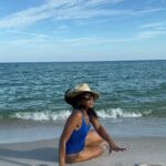 Renée Elise Goldsberry Instagram - I go through long periods where I don’t feel like I have anything to share here. Like my daily life isn’t social media worthy. So I disappear for a while… And then I’m stuck waiting for something even more worthy to bring me out of hiding. Some press day, premiere, or announcement when I just happen to be captured camera ready and lit well… But this Miami sunlight hit my naked face today… and reminded me… my friends just want to know that I’m still here, that I’m well, and that I love them. LOVE has me feeling so good, I’m doing a bad dance break on the beach, filled with the freedom and joy of not giving a shit about being worthy. And at the same time, knowing that I always am. Posting #onlytheouttakes #alwaysworthy #gracesavesme Photo Credit to my girl! @thetatumlife 💕