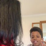 Renée Elise Goldsberry Instagram - We dream of our prayers being answered, but cannot conceive of the miracle in store. I asked to become a mother, and God sent Benjamin. 15 years ago today. May 4th. Yes, the force is strong in this one. And the LIGHT. Like none I have ever known. God truly has the whole world in His Hands.