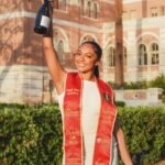 Renée Elise Goldsberry Instagram - Joining my NIECE @kaylagoldsberry to congratulate EVERYONE in the class of 2023! “When it felt like everything had been taken from us... We got to know ourselves… and learned what brought us joy and what mattered to us most… We will continue to ask why and what if… We will remain curious, resilient, and dauntless!” -Kayla Elise Goldsberry I can’t listen to her speech without weeping tears of pride! Congratulations also to: My baby brother @rob_golds05 My Cousin: @nickjacksonn5 And My Godkids: @coleswanson_ @cortlandtrocks @niko.gamble @charizmalawrence @ashoden @abby.e1713 TAKE A BOW!!! You deserve all the applause!!!