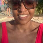Renée Elise Goldsberry Instagram - So high I’m flying… #springbreak #puertovallarta #brownsugar My sweet friend @thetatumlife gave me the suit and the shades. 💕Typically don’t wear captions, but this was worth an exception! 📸 @thetatumlife