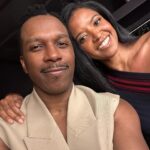 Renée Elise Goldsberry Instagram - @leslieodomjr you blow us all away! Everyone and everything in @purliebway is JOYFULLY and WONDERFULLY lighting the world! A must see! At least once! #PurlieVictorious #OpeningNight #datenightwithhubby 💄 @christrotmanmakeup